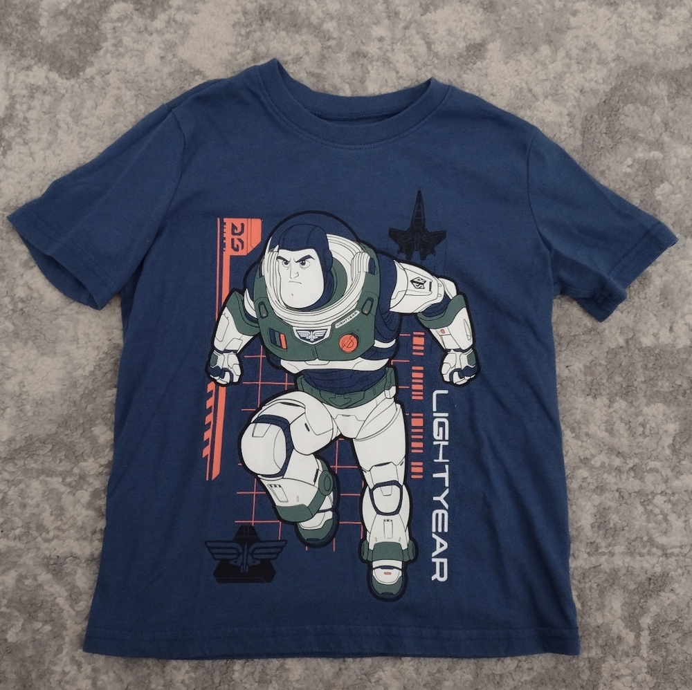 Disney Jumping Beans Buzz Lightyear Boys t-shirt Size 6